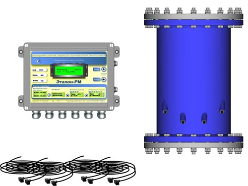 Состав четырехлучевых расходомеров ЭТАЛОН-РМ
